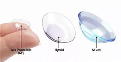 Hybrid Contact Lense